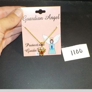 Guardian Angel November Birthstone Necklace New